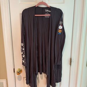 Disney Aristocats Women's Black Cardigan Sweater